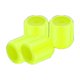 thumbnail image 1 of Juego de tapas de válvula de neumático que brillan en la oscuridad | Cubiertas nocturnas luminosas para coches, camiones, motocicletas | ABS fluorescente impermeable | Fácil de instalar, no se, 1 of 3