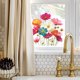 thumbnail image 5 of Pegatinas electrostáticas florales para ventanas, decoración de cristal extraíble para facilitar su aplicación, películas elegantes para ventanas y azulejos, que mejoran los espacios habitables, 5 of 6