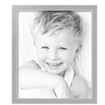 thumbnail image 2 of ArtToFrames 17" x 20" Silver Picture Frame, 17x20 inch Silver Wood Poster Frame (WOM-5388), Pack, 2 of 8