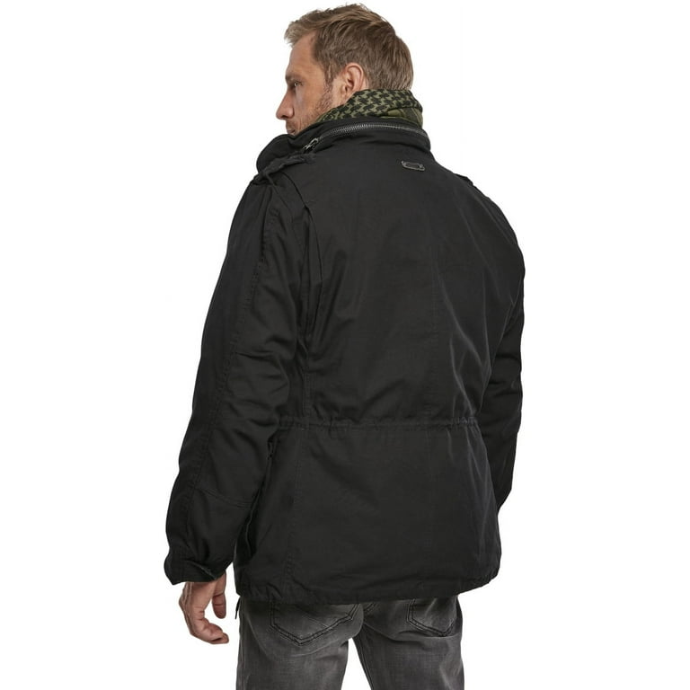 Big & Tall Brandit M65 Premium Field Jacket (Black 6XL) - Outdoors