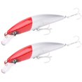 thumbnail image 2 of Cebo de pesca NikouMX con placa de lengua 2 uds señuelo de pececillo que se hunde, 2 of 8