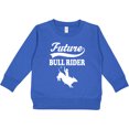 thumbnail image 2 of Inktastic Future Bull Rider Rodeo Riding Toddler Sweatshirt, 2 of 4