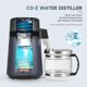 thumbnail image 2 of Destilador de agua CO-Z 4L 750W de acero inoxidable 304 con bote de vidrio, 2 of 9
