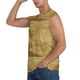thumbnail image 3 of Balery Retro Palm Tree Camisetas sin mangas para hombre, absorbe la humedad y protege contra el mal olor.-XX-Large, 3 of 7