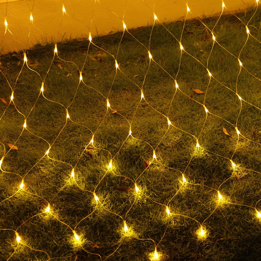 Rosnek LED Net Mesh Fairy String Decorative Lights, for Christmas