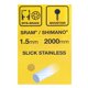 thumbnail image 4 of Cable de freno para bicicleta Mtb negro M, 4 of 4