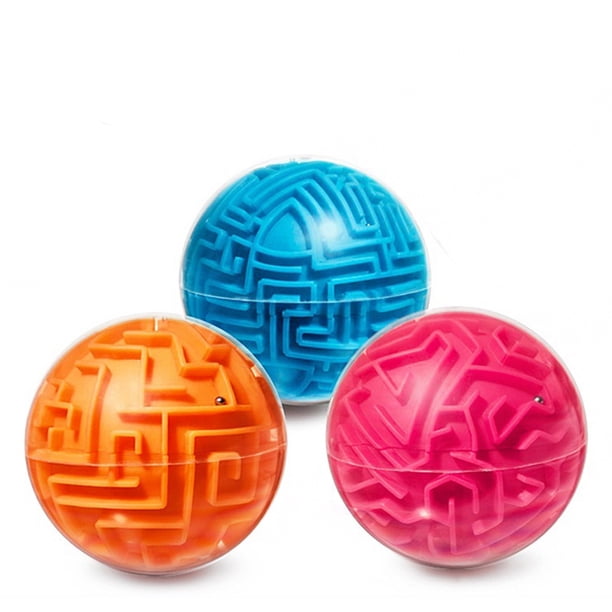 Laberinto mágico en 3D con forma de bola, rompecabezas, desafío de inteligencia, coordinación y equilibrio, imaginación, cognición espacial, juego de entrenamiento de observación, regalo