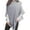 Grey, variant on Teen Girls Breathable Neck Warmer Autumn and Winter Cape Cape Fringe Horn Buckle Solid Color Irregular Double Fringe Cape Cape Warm and Thick(Red,One Size)
