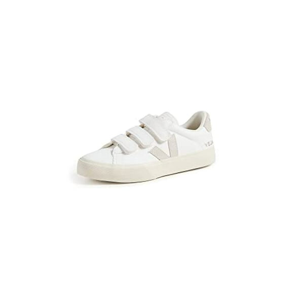 Veja Women's Recife Logo Sneakers, Extra White Natural, 6 Medium US