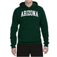 thumbnail image 2 of Wild Bobby State of Arizona College Style Unisex Hoodie Sweatshirt, 2 of 6