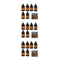 thumbnail image 2 of kurtrusly 2pcs Portable Hanging Candle Light Indoor Decoration Desktop Decorative Lantern black*6PCS 3Set, 2 of 6