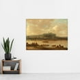 thumbnail image 2 of Jan Van Goyen View Of The Rhine And The Elterberg Extra Large XL Wall Art Poster Print, 2 of 3