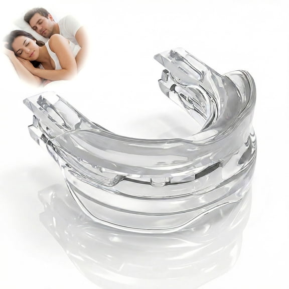 Sleeping Mouth Guard for Grinding Teeth, Moldable Bruxism Night Guard & Dental Guard, Soft Mouthguard for Sleeping & Jaw Clenching Relief, Great Night for Family