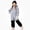 Gray, variant on SGFCWSX Girls Snowsuit One Piece Ski Suit, Waterproof Windproof Hooded Winter Jumpsuit for Kids Pink Size 6