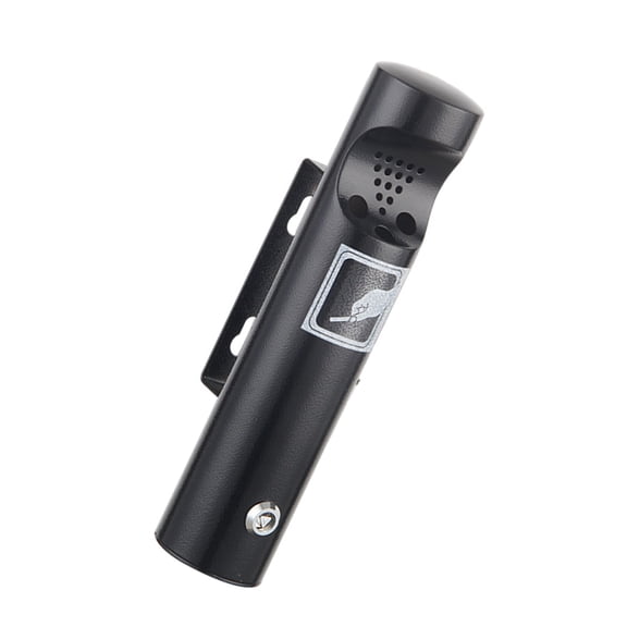 COOLHOOD Wall Mounted Outdoor Metal Ashtray Fires Safe Metal Cigarettes Disposal Receptacle Commercial Design For Public Space