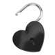 thumbnail image 2 of Exquisite Colorful Metal Padlock with Key, 45 x 59 mm, Black, for Home and Crafts, 2 of 4