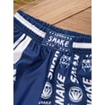 thumbnail image 5 of YONGHS Boys Muay Thai Boxing Shorts MMA Fighting Martial Arts Trunks Training Bottoms Activewear Type G 9-10, 5 of 7
