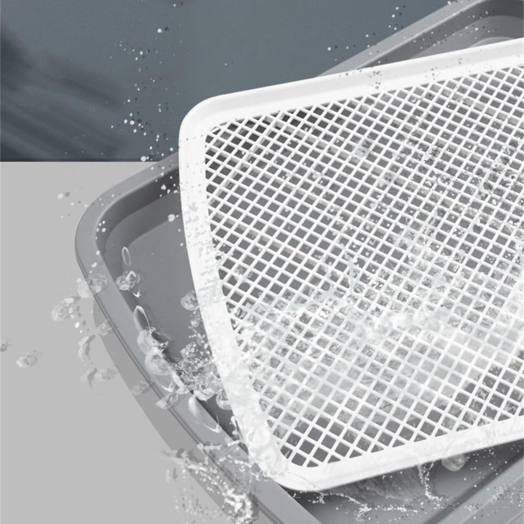 AOOOWER Oversized Dog Pee Pad With Stand Post For Indoor Use For Small Space