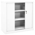 thumbnail image 4 of vidaXL Storage Cabinet Sideboard Accent Buffet Cabinet for Entryway Steel, 4 of 8