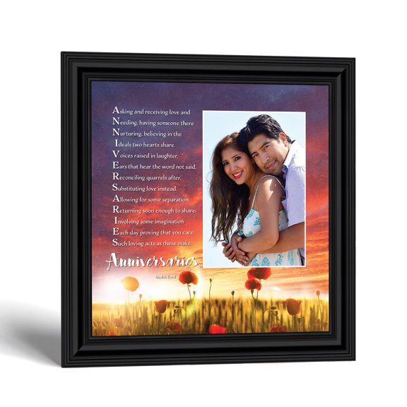 Anniversary Gifts for Women Picture Frame, Couples Photo Gift