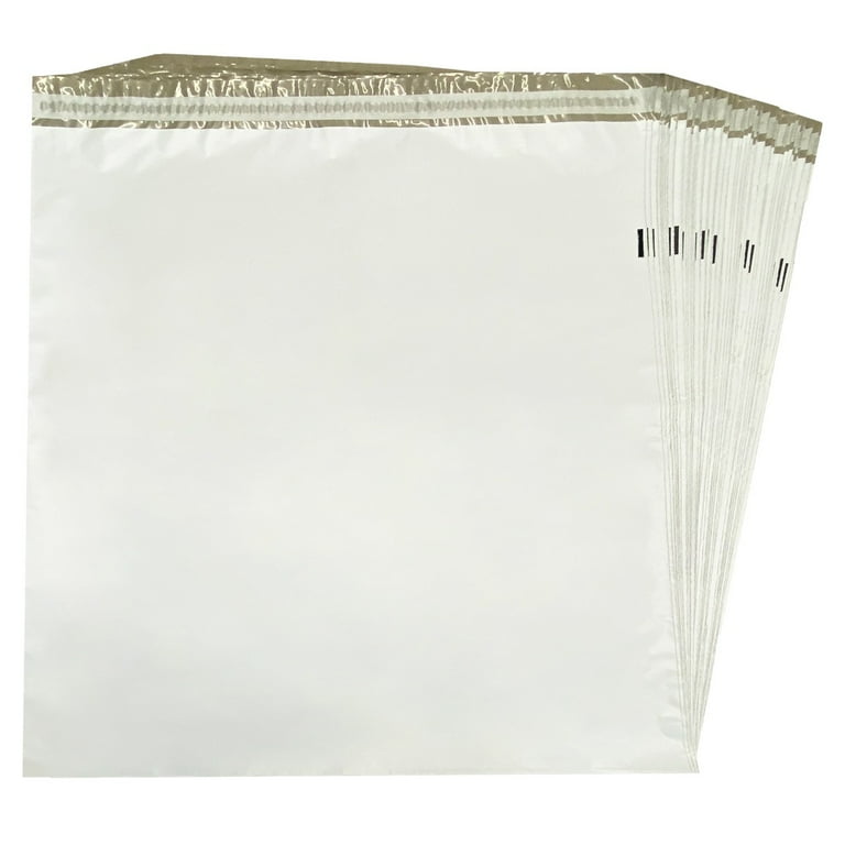10x13 Self-seal Shipping Bags Impac Biodegradable Mailers 10x13 Inches - 25-Pack Self-Seal Shipping Bags In Daisy White Thick 0.07mm Mailers