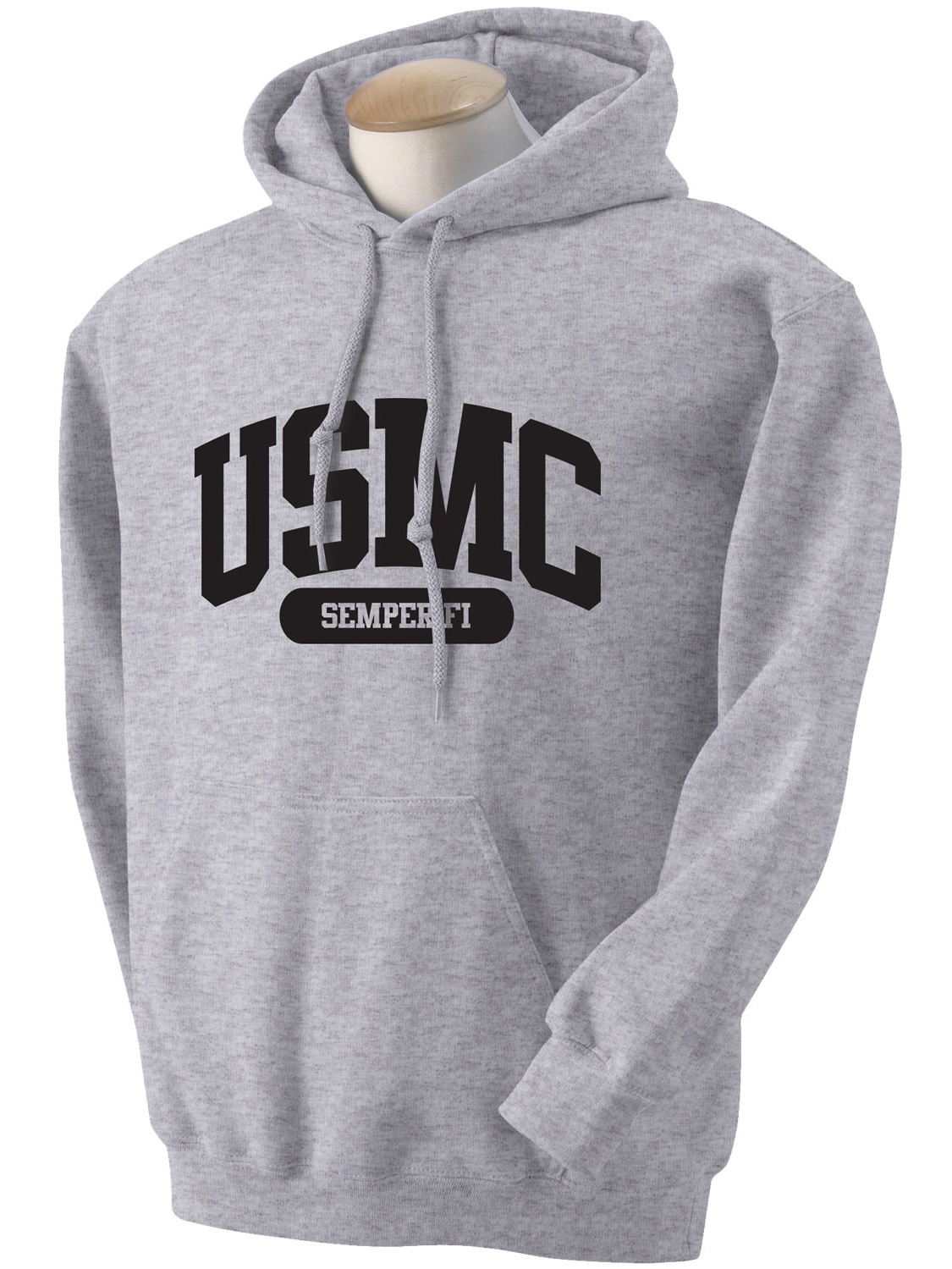 USMC Athletic Marines Crewneck Sweatshirt in Sand