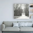 thumbnail image 3 of Trademark Fine Art 'Country Lane in Winter' Canvas Art by Nicholas Bel, 3 of 3