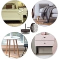thumbnail image 3 of Deslizadores para sillas con clavos, Deslizadores para tornillos de fieltro, 40 piezas Deslizadores para muebles con clavos, Deslizadores para sillas con clavos, Almohadillas deslizantes redondas, 3 of 5