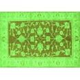 thumbnail image 1 of Ahgly Company Indoor Rectangle Oriental Green Traditional Area Rugs, 2' x 3', 1 of 1