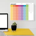 thumbnail image 4 of 2020 Rainbow Stripe Mini Desk Pad Calendar, 4 of 7