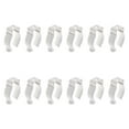 thumbnail image 4 of Soporte de Clips T8 Yuyangstore 12 Piezas Abrazaderas de Tubo para Luz LED Acero y PVC, 4 of 8