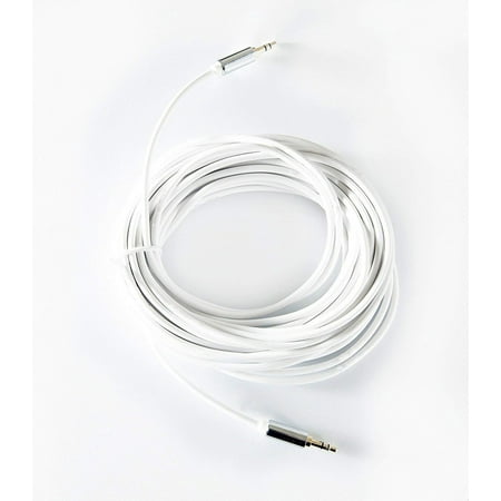 OMNIHIL (30FT) Auxillary AUX Cable Compatible with Velour iPhone Docking Station Speaker