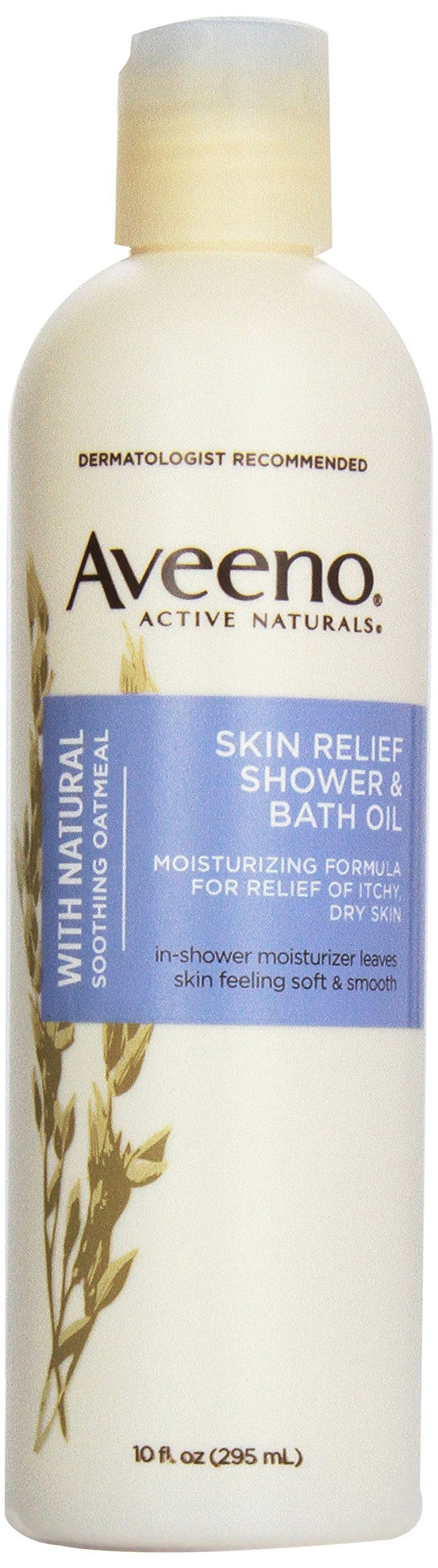 Aveeno Skin Relief Shower & Bath Oil - 10 oz - 3 pk