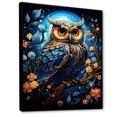 thumbnail image 2 of Designart "Enchanted Owl'S Fantasia I" Animals Owl Floater Framed Wall Decor, 2 of 5