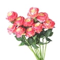 thumbnail image 1 of Cateissary 10pcs plants rose artificial flower single plants carefully vase decoration home rose, home in decoration rose Decoración rosario, 1 of 6