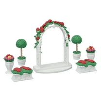 Calico Critters Town Series Floral Garden Set, Dollhouse Décor and Accessories Set