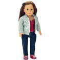thumbnail image 2 of Sophia's - 18" Doll - Sequin Hoodie - Gray, 2 of 4