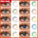 thumbnail image 2 of Magister lentes de contacto de Color para ojos, contenedor de lentes de colores para Halloween, 1 par, gris helado Natural, hermosas pupilas, envío gratis, 2 of 4