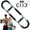 Black/Blue - Light, variant on PROIRON Twister Arm Trainer, U-Shape Multi-Purpose Design, 3 Adjustable Levels, Full Body Exercise - Heavy