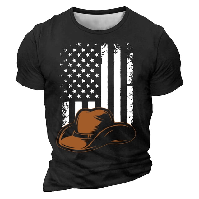 Camisetas de Manga Larga para Hombres Imprimir Casual Cuello Redondo Camiseta de Manga Corta, Camisetas de Manga Larga para Hombres Algodón