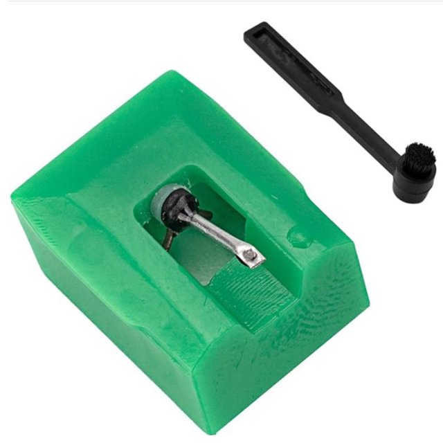 relayinert Aiguille de Remplacement Compatible AT3450 pour Collectionneurs de Vinyles Remplace Cartouche Triangle en Fer