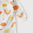 thumbnail image 5 of 3-6 Months Newborn Preemie Boys Girls Underwear Pajamas Rompers Home Clothes Footed Sleeper Gown With Mitten Footed For 0 6 Months Multicolour Rompers Baby Gift, 5 of 8