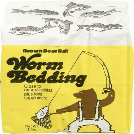 Magic Brown Bear Worm Bedding 2lb