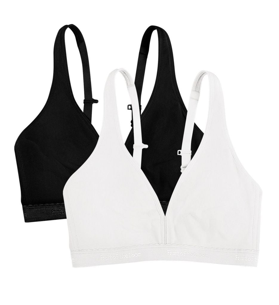 fruit of the loom all cotton bras