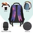thumbnail image 4 of Aplkyhs Galaxy Axolotl Pack School Backpack for Kids Age 6-18 Ergonomic Padded Adjustable Straps Large Capacity Water Resistant Bookbag for K-12 Students Daily School Travel, 4 of 7