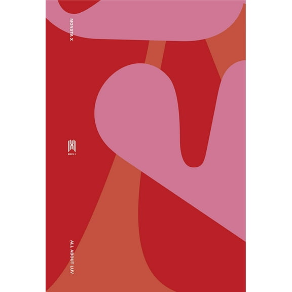 Monsta X - All About Luv: Lower Left Deluxe Photo Book 3 - Music & Performance - CD