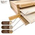 thumbnail image 4 of Casa para Murciélagos Nature's Way CWH6 de Cedro 52x30x13 cm, 4 of 6