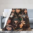 thumbnail image 3 of Jenna Actors Ortega Blanket Throw Blanket Soft Microfiber Blankets for Living Room Couch Sofa Bedroom 80"x60", 3 of 6
