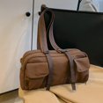 thumbnail image 2 of Bolsos de hombro casuales Oxford de alta calidad con cremallera sólida, bolsos portátiles de gran capacidad versátiles para mujeres, bolsos de mano de moda 2024 nuevos, 2 of 5