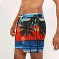 thumbnail image 6 of Jjayotai George Shorts Men Clearance Men's Swim Trunks Clearance, Beach Print Quick Dry Swimsuits, Board Shorts, Hawaiian Shorts, Shorts Men, 6 of 6